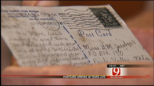 Postcard Finds Mom, 46 Years After Being Sent