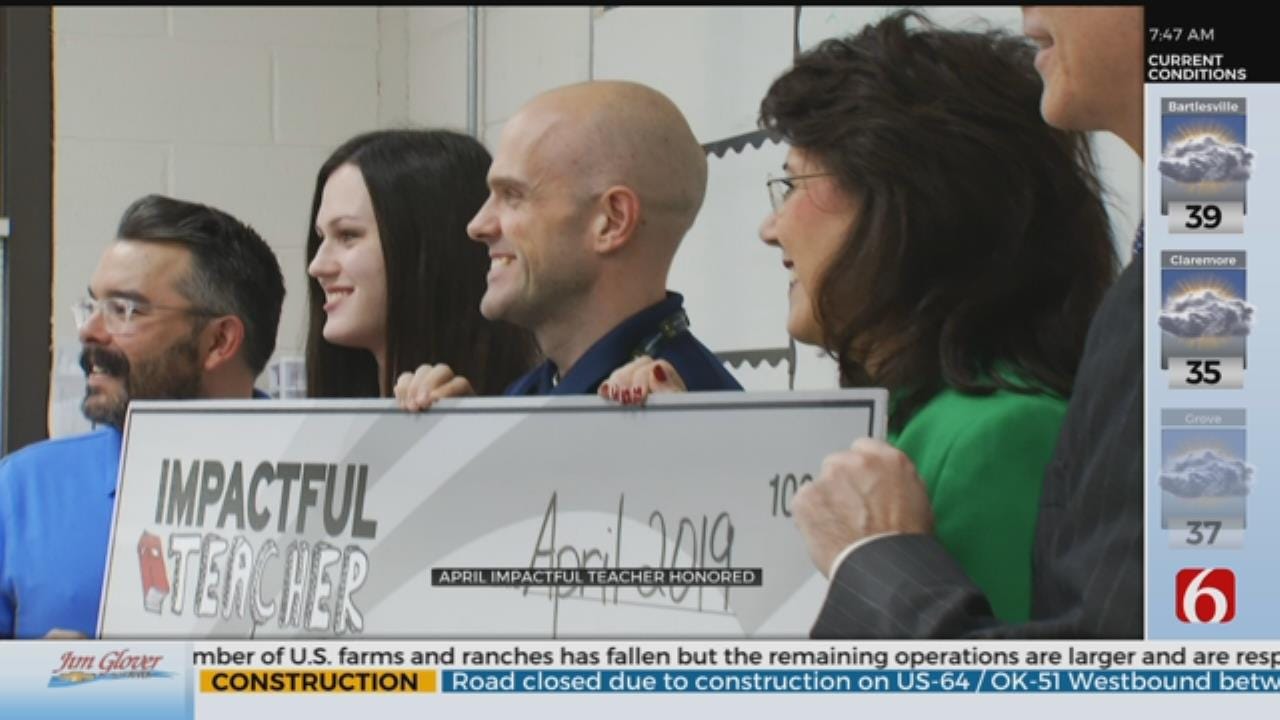 Tulsa Educator Honored As 'Impactful Teacher'