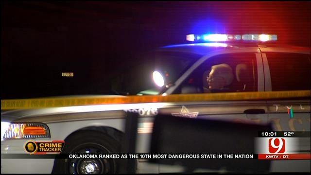 Oklahoma Named One Of Top 10 Most Dangerous States