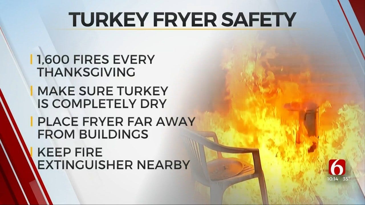 Oklahoma Insurance Commissioner Gives Safety Tips For Frying Thanksgiving Turkey