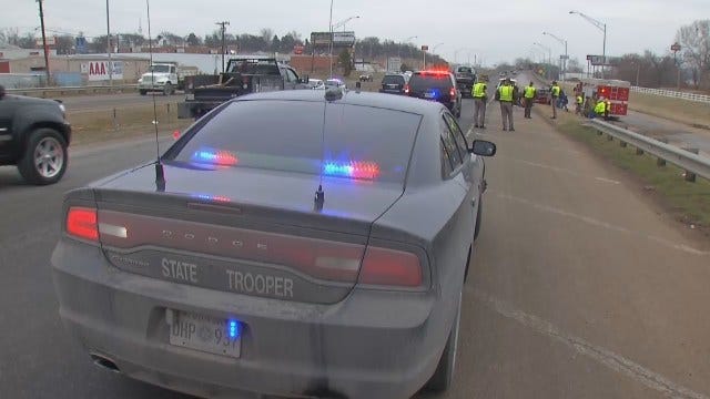 WEB EXTRA: Video From Scene Of Fatal Sand Springs Crash