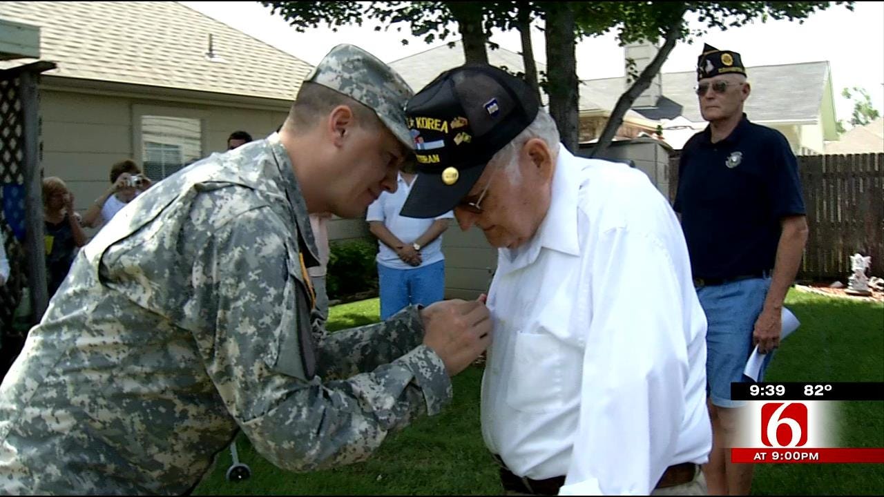 Tulsa Veteran Awarded Bronze Star On His 90th Birthday