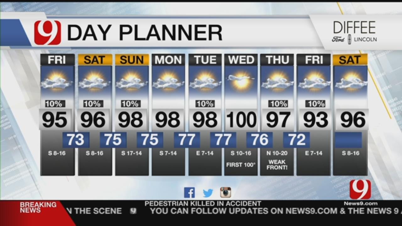 Friday Out The Door Forecast For July 13, 2018
