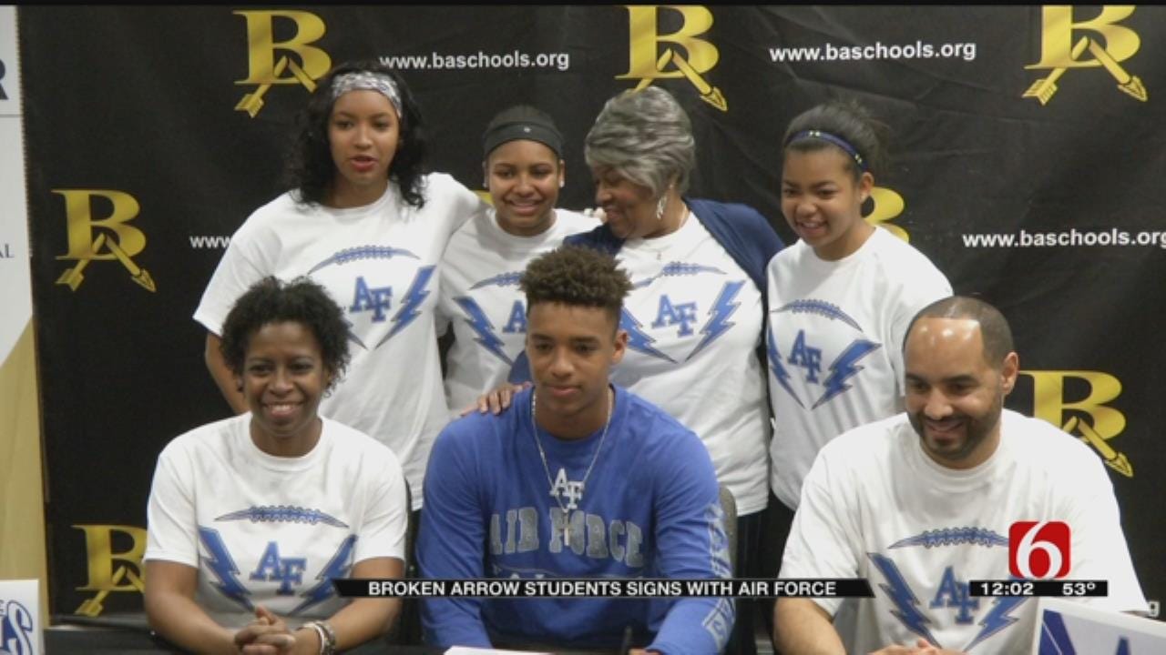 National Signing Day Means Chance To Serve Country For BA Defensive Back