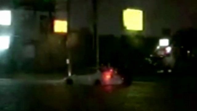 WEB EXTRA: Video Of Flooded Roadway at 43rd and Sheridan