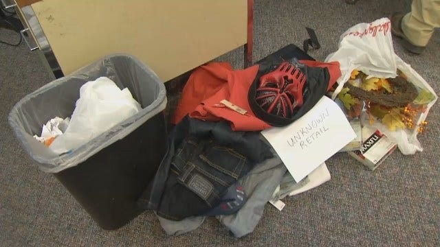 WEB EXTRA: Police Seize Several Stole Items From Shoplifter