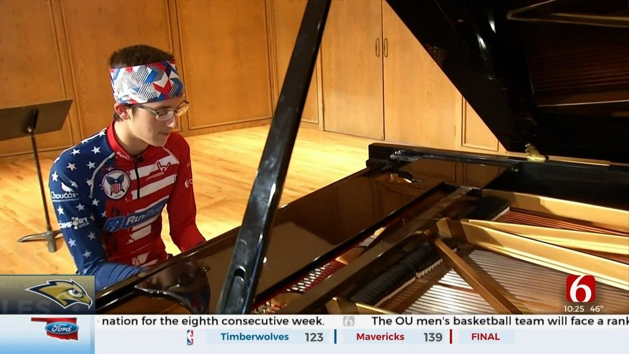 ORU's Andrew Tyson: The Concert Pianist, Snowshoe Racing Champion