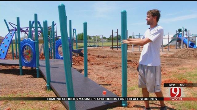 Edmond Schools Making Playgrounds Accessible For All Students