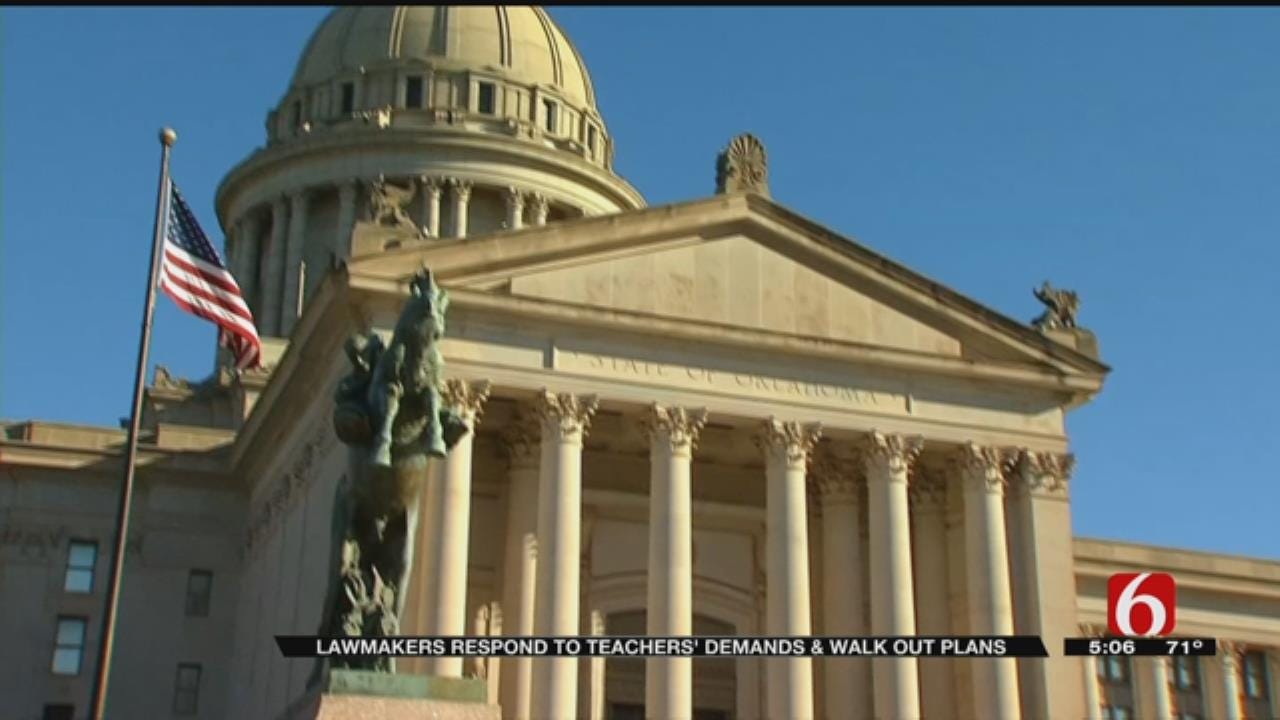 Tulsa Lawmakers: Solution Before Teacher Strike Deadline Unlikely