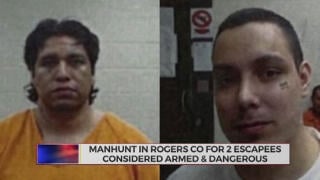 Authorities Confirm Rogers County Search For 2 Escapees From Detention Center In Okmulgee