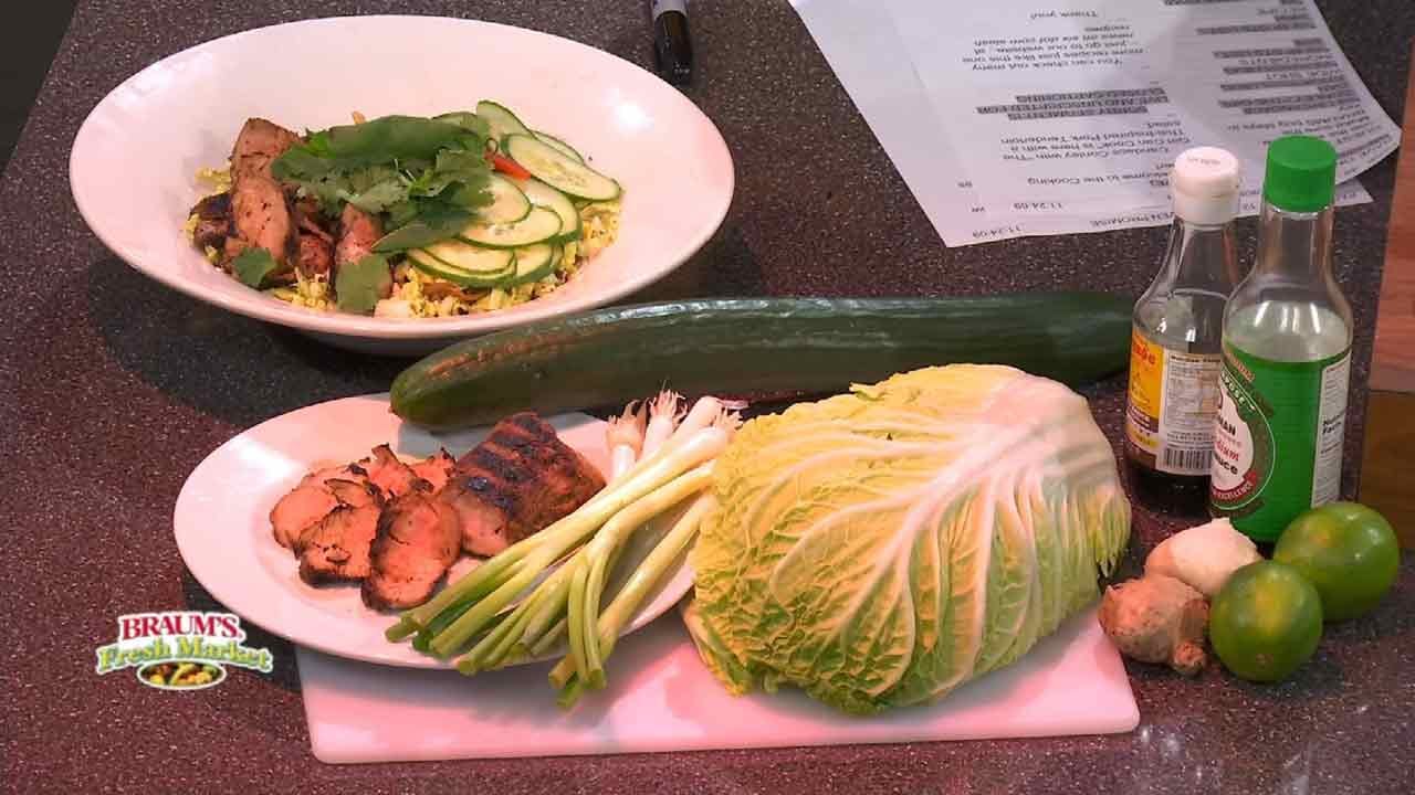 Thai-Inspired Pork Tenderloin Salad