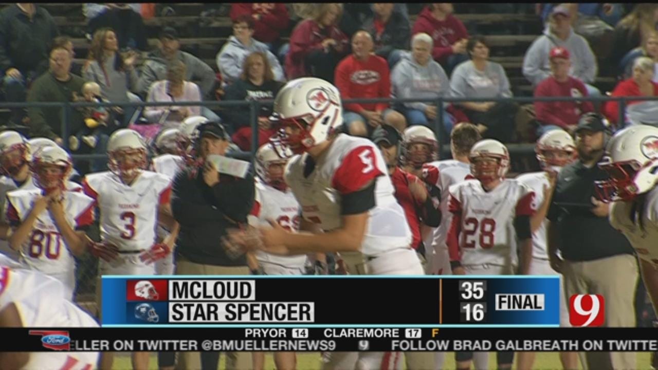 McLoud Earns Playoff Berth With Win Over Star Spencer