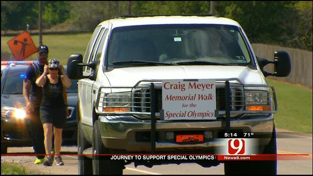 Former OHP Trooper Walks 100 Plus Miles For Special Olympics