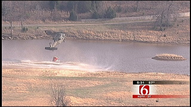 Helicopter Crews Describe Battle Against Oklahoma Grassfires