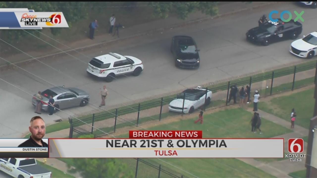 WATCH: OHP Pursuit Ends At Tulsa Apartment Complex