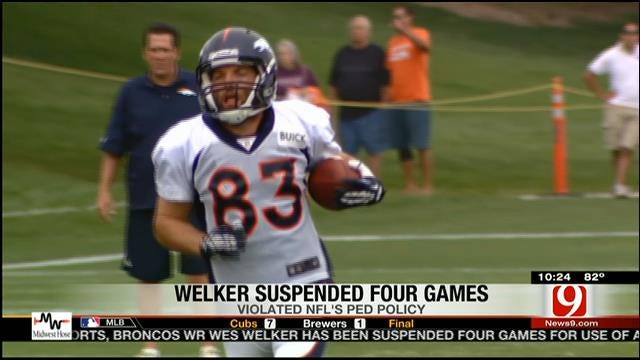 Welker Suspended Four Games By League