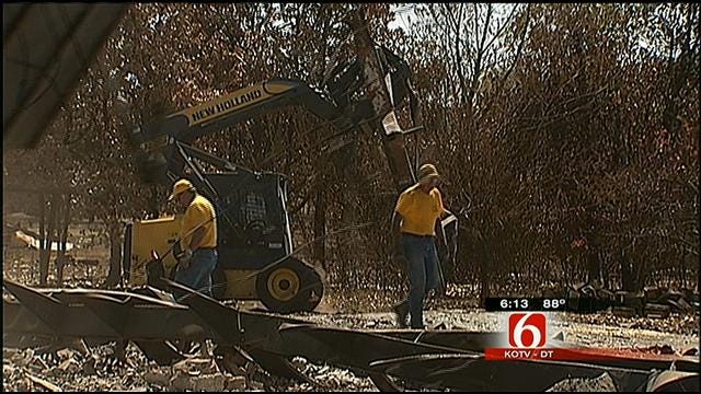 Disaster Relief Teams Rally To Help 'Ash-Out' Creek County