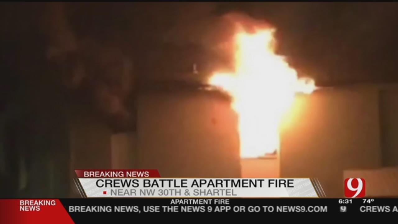Apartment Fire In The Paseo