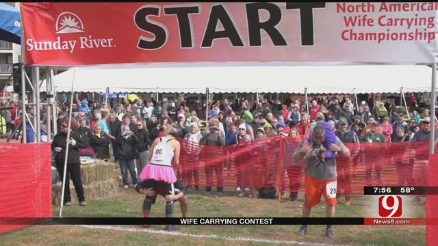 16th Annual North American Wife Carrying Championship
