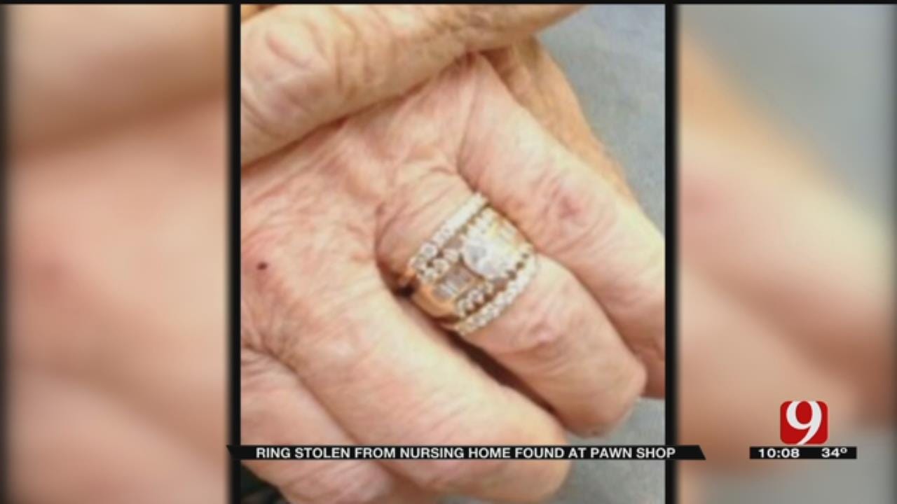 Elderly Woman's Stolen Wedding Ring Found At OKC Pawn Shop