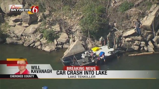WEB EXTRA: Osage SkyNews 6 HD Over Crash Near Lake Tenkiller