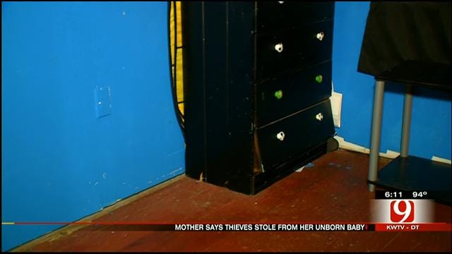 Thieves Ransack OKC Family's Nursery, Mother Says