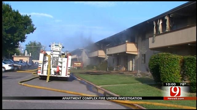 Meth Lab May Have Caused Fire At NW OKC Apartment