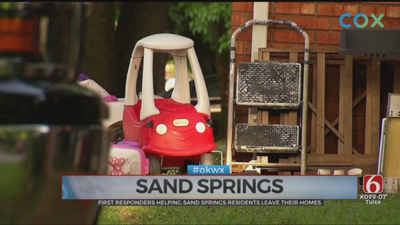 Sand Springs Residents Urged To Take Flood Precautions