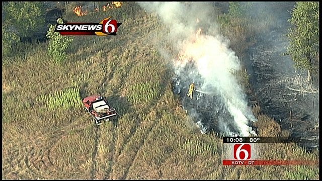 Fire Crews Resources Drained After Pawnee County Fires