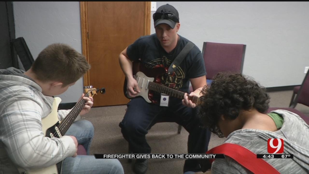 Warr Acres Firefighter Gives Back To The Community