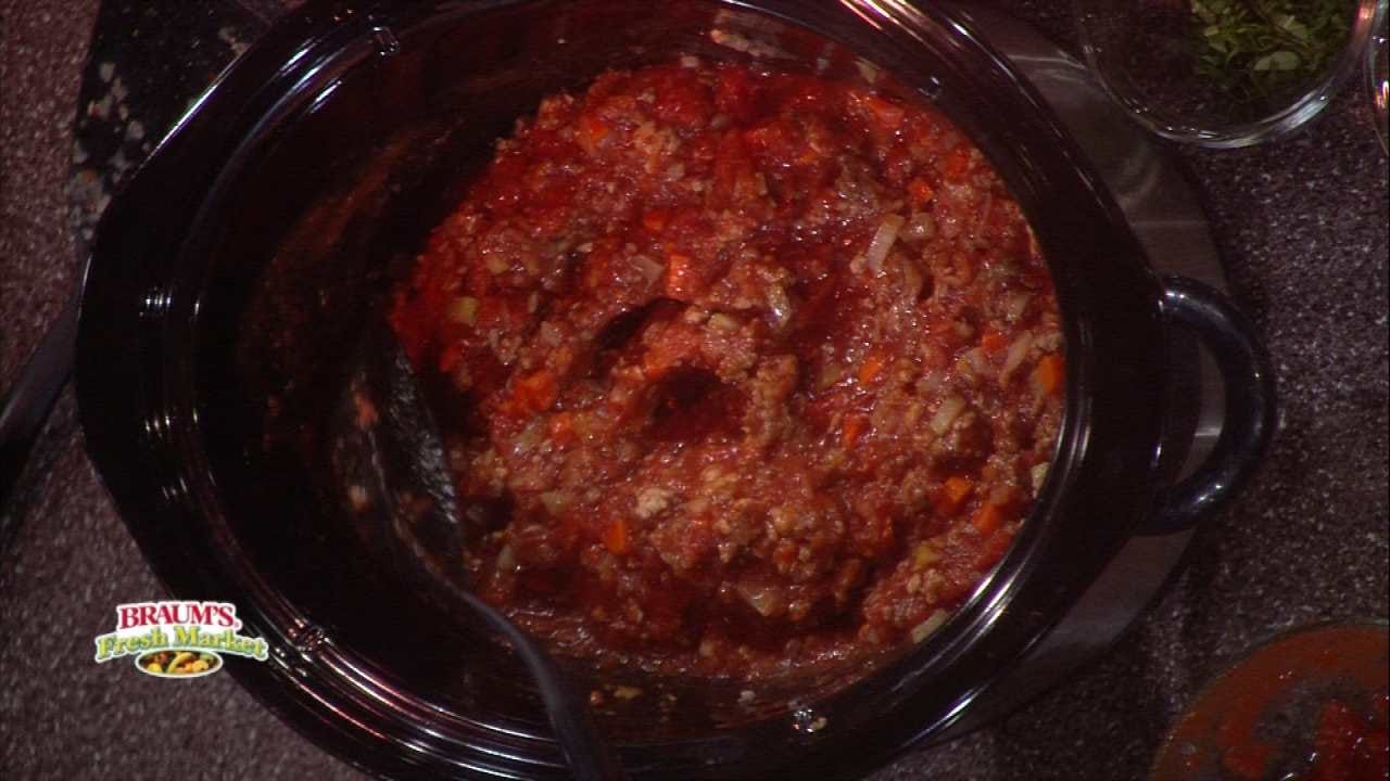 Bolognese Sauce With Spaghetti