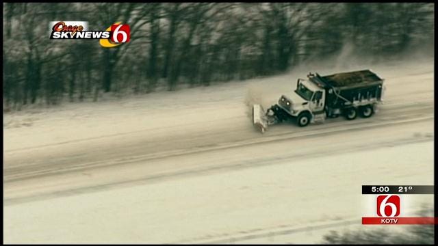 Osage SkyNews 6 Flies Over Snow, Accidents In Green Country