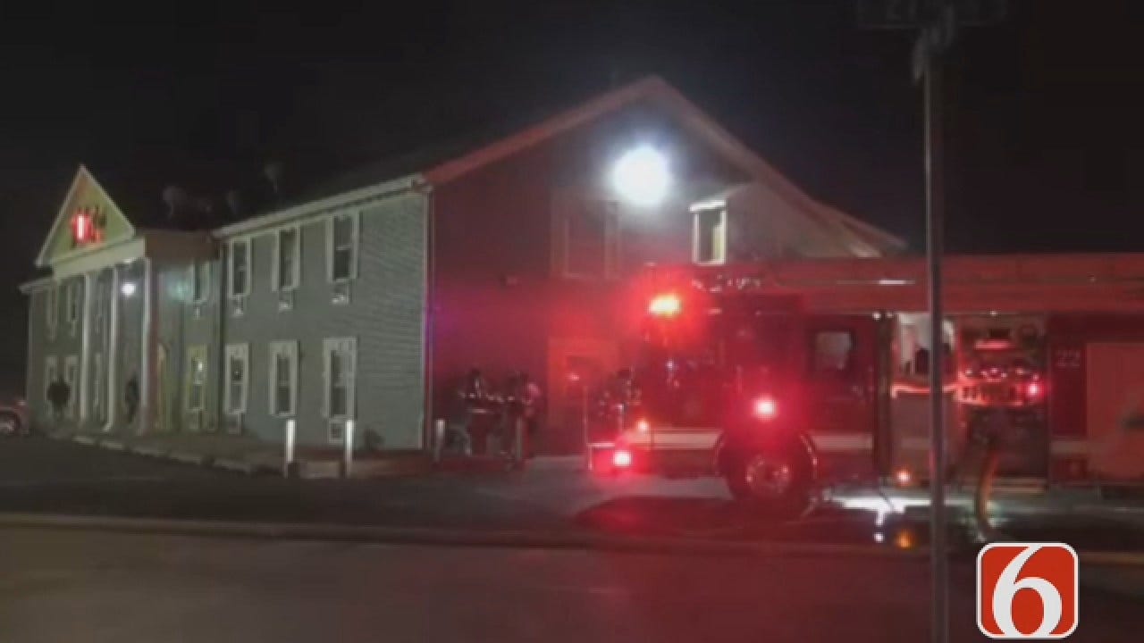 Dave Davis Says Tulsa Motel Fire Leads To Evacuations