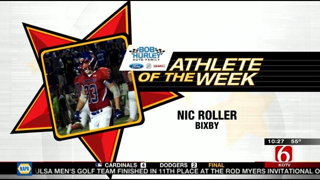 Athlete Of The Week: Bixby's Nic Roller