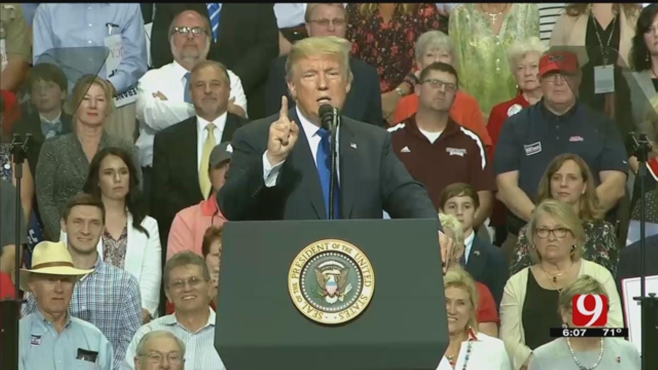 President Trump Mocks Ford’s Testimony Against Kavanaugh At Rally