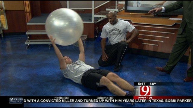 No Excuses Workout: Stability Ball Exercises