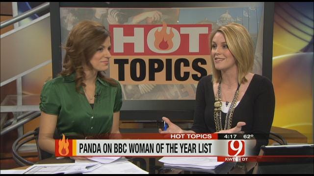 Hot Topics: Panda Named Woman Of The Year