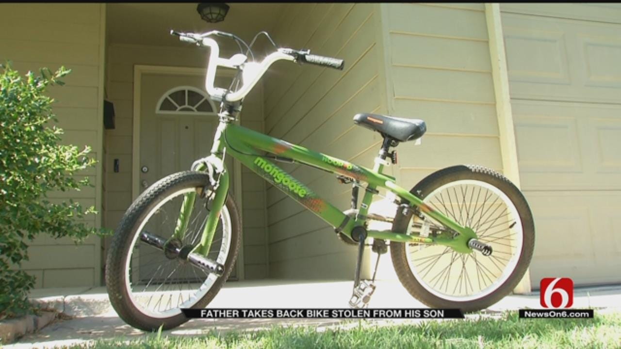 Tulsa Father Tracks Down Son's Stolen Bike