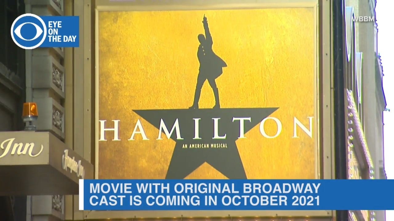 A 'Hamilton' Movie Is Coming To Theaters With The Original Broadway Cast