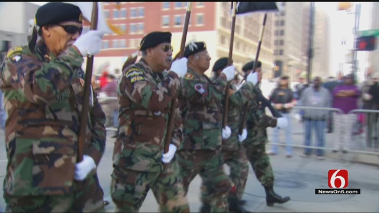 Tulsa Honors Veterans At 97th Annual Veterans Day Parade