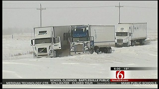 Bartlesville Digging Out From More Than A Foot Of Snow