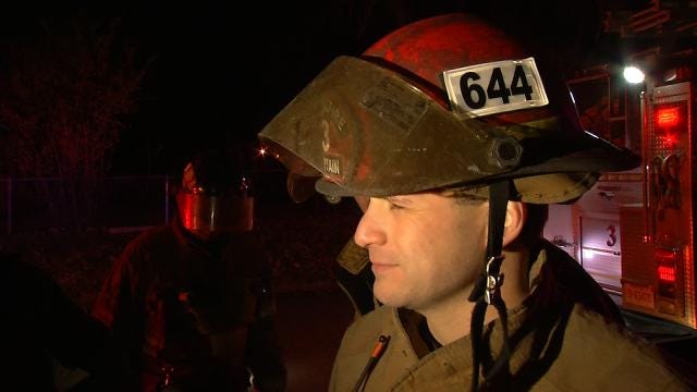 WEB EXTRA: Tulsa Fire Captain Joey Marshall Talks About Fire