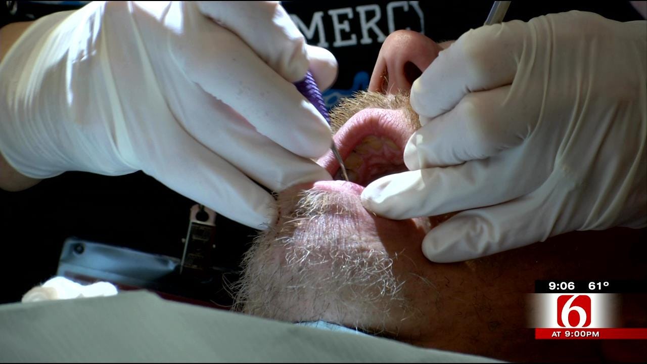 Free Dental Clinic Helps Struggling Oklahomans Get Critical Care