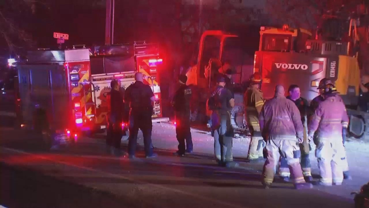 WEB EXTRA: Video From Scene Of Wrong Way Tulsa Crash