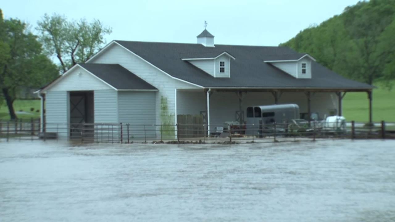 Grove Residents See Flooding Like Never Before