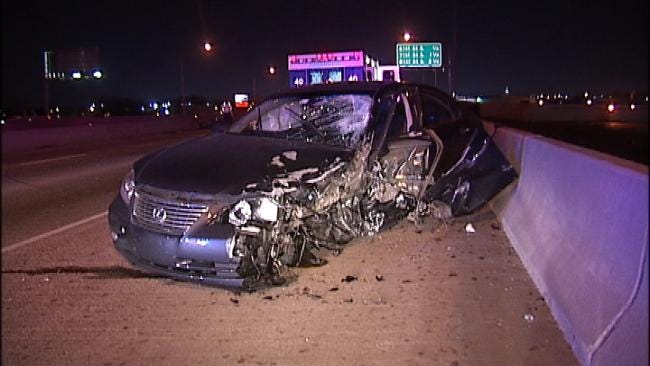 Wrong Way Driver Arrested After Nearly Hitting Tulsa Police Officer