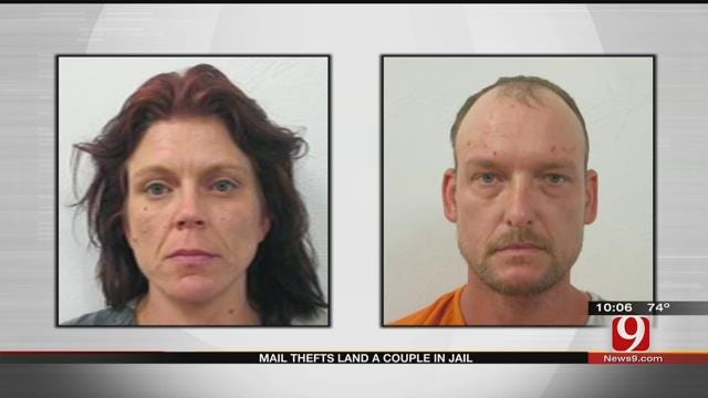 Mail Theft Lands McClain County Couple In Jail
