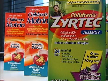 Dozens Of Recalled Children's Medications Pulled From Store Shelves