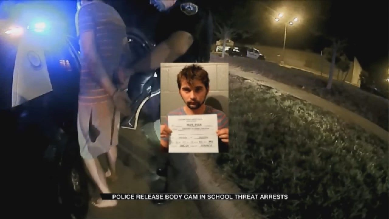 Man Threatens Metro Middle School, Arrest Caught On Body Camera Footage