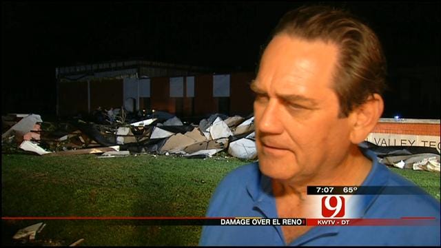 El Reno Technology Center Damaged As Tornado Hit; No One Injured
